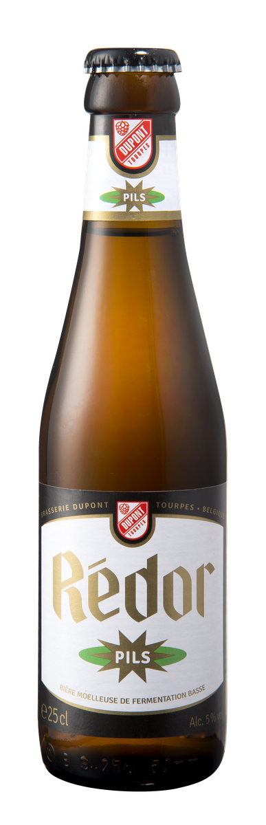 5410702001345 Rédor Pils 25cl - Official HD bottle packshot Dupont Brewery